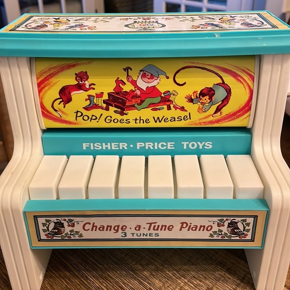 Fisher Price Change a Tune Piano, 3 Tunes Vintage reproduction - Picture 3 of 8